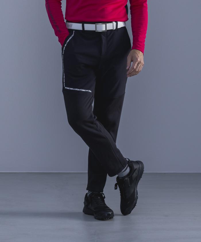【公式】【SALE/60%OFF】 ルコックスポルティフ ゴルフ 布帛カットソーハイブリッドパンツ RIJOUME ゴルフパンツ ストレッチ 保温 メンズ ウェア ロングパンツ ズボン ウェア おしゃれ スポーツ セール 2023年秋冬モデル QGMWJD23