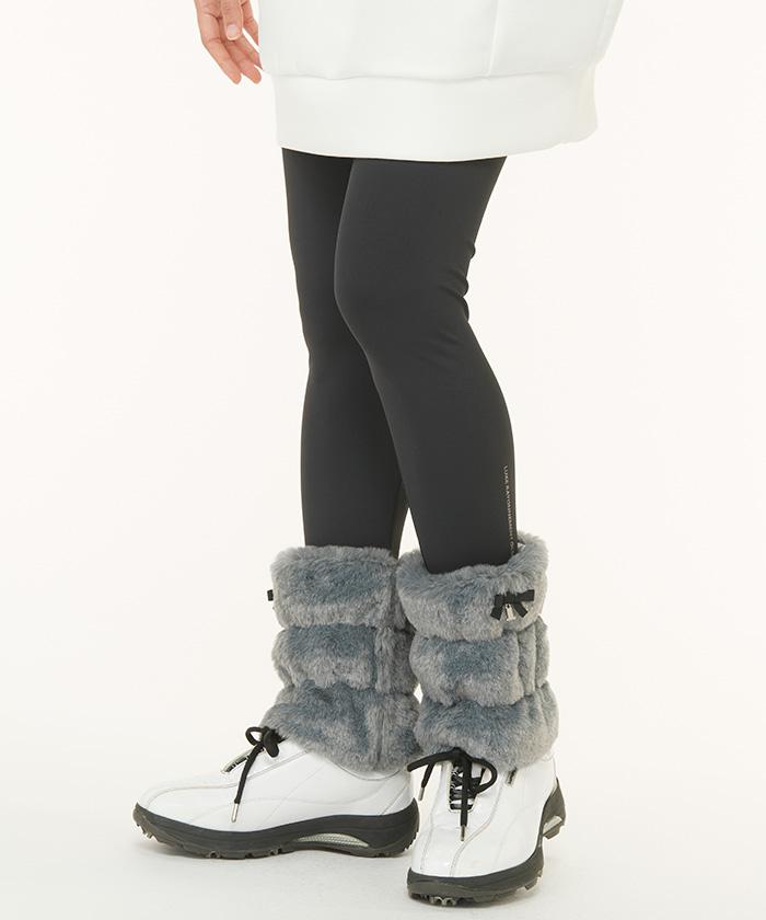 【公式】【SALE/20%OFF】 ランバン スポール ボアレッグウォーマー【リバーシブル】 ソフト レディース アクセサリー 小物 防寒グッズ 冬用 ゴルフ ゴルフウェア おしゃれ スポーツブランド セール 2023年秋冬モデル VLW0216C7