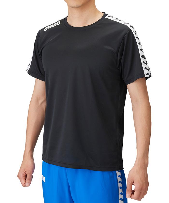 【公式】 アリーナ 【チームウェア】 半袖Tシャツ ドライメッシュ素材 ユニセックス 水泳 チーム 部活 メンズ レディース ユニセックス ウェア 競泳 スイム スイミング プール 練習 スポーツウェア ブランド 2024年秋冬モデル ASS4HTU010