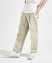 マンシングウェア 【公式】 ペンギン バイ マンシングウェア STYLE M1A-2 TWO TUCK COTTON CHINO / スタイルM1A-2 ツータックコットンチノパンツ メンズ テーパードシルエット ロングパンツ 綿 ゴルフ ウェア ズボン おしゃれ スポーツ ブランド 2024年春夏モデル MLMXJD03