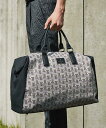 【公式】【SALE/30%OFF】 ランバン スポール JLモノグラム柄ボストンバッグ ツヤ消しロゴプレート ショルダー付き メンズ バッグ ボストンバッグ ゴ...