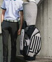 【公式】【SALE/40%OFF】 ランバン スポール JLモノグラム柄キャディバッグ メンズ カートタイプ ツヤ消しロゴプレート バッグ キャディバッグ ゴル...