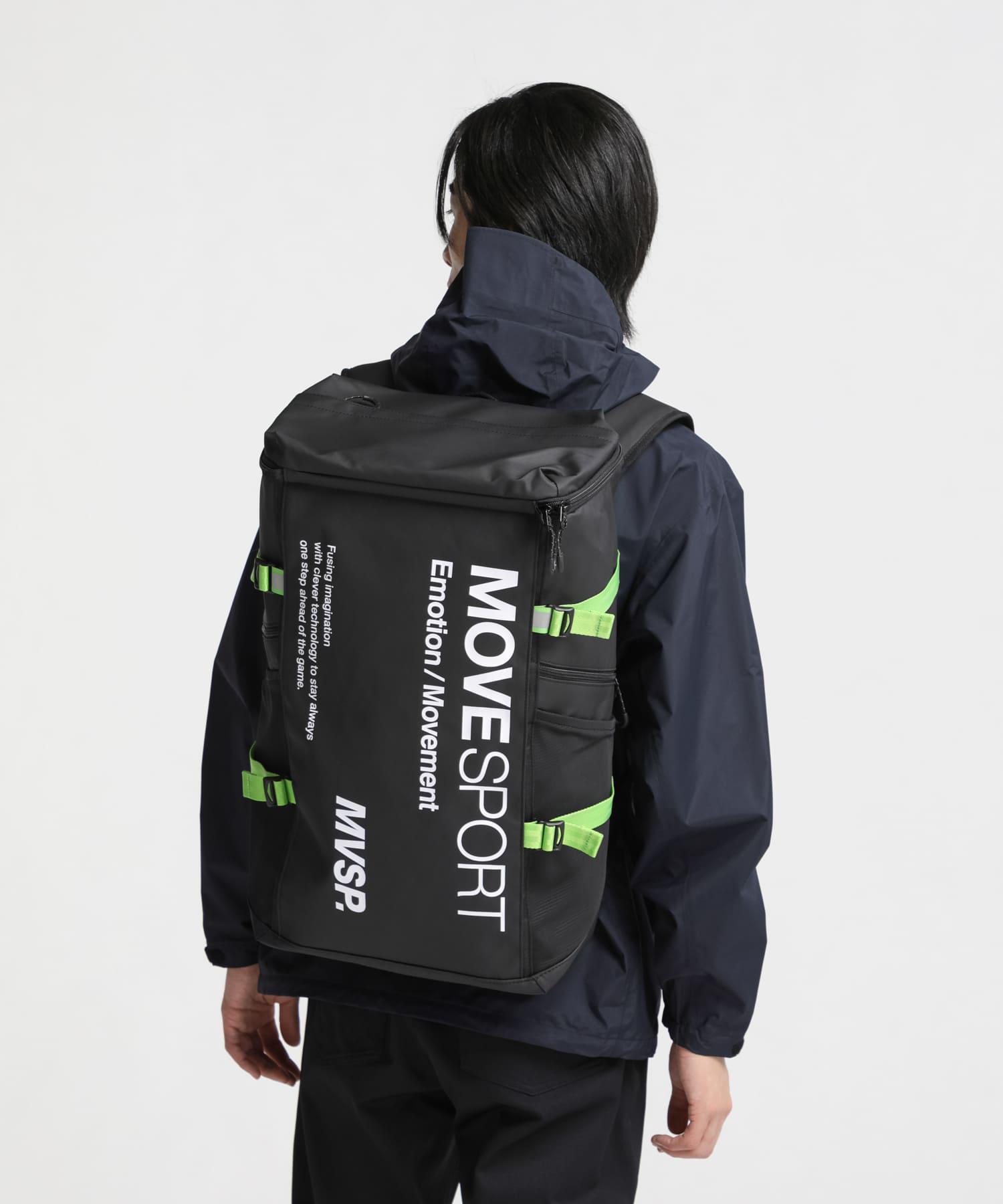 【公式】【SALE/20%OFF】 MOVESPORT デサント スクエアバッグパック40l 撥水 再帰反射 メンズ レディース ユニセックス バッグ リュック トレーニング スポーツ ブランド ムーブスポーツ DESCENTE 新レーベル 2024年春夏モデル DMAXJA40