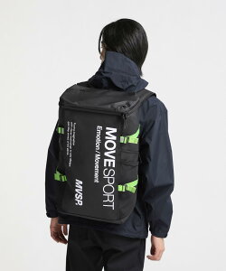 【公式】 MOVESPORT デサント スクエアバッグパック40l 撥水 再帰反射 メンズ レディース ユニセックス バッグ リュック トレーニング スポーツ ブランド ムーブスポーツ DESCENTE 新レーベル 2024年春夏モデル DMAXJA40