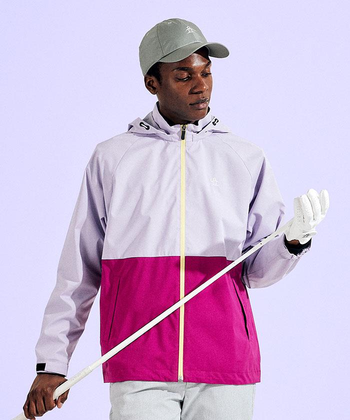 【公式】【SALE/30%OFF】 マンシングウェア 耐久撥水ブルゾン ストレッチ 透湿 通気性 ベンチレーション メンズ ウェア ジャケット ブルゾン ゴルフ ゴルフウェア おしゃれ スポーツウェア ブランド 新規セール 2024年春夏モデル MGMXJK03