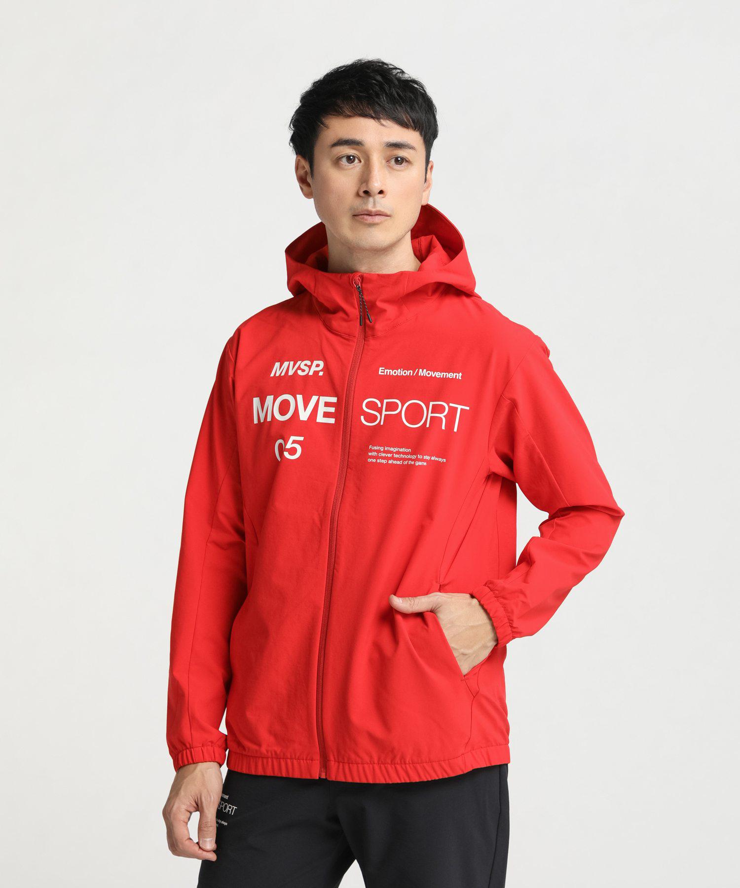 デサント ジャージ メンズ 【公式】 MOVESPORT デサント AIRY TRANSFER TOUGH スパンライク オーセンティックロゴ フルジップフーディー ユニセックス 4WAYストレッチ 撥水 ジャージ クロス メンズ レディース ウェア ムーブスポーツ DESCENTE 新レーベル 2024年春夏モデル DMMXJF10