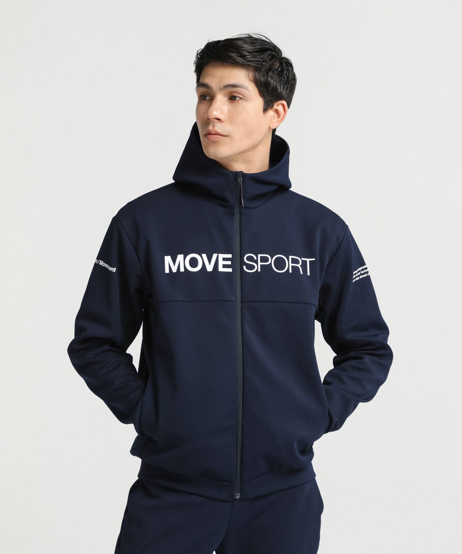 【公式】 MOVESPORT デサント S.F.TECH フルジップフーディー ストレッチ UVカット メンズ レディース ユニセックス ウェア ジャージ スウェット トレーニング スポーツ ブランド ムーブスポー…