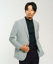 【公式】【SALE/30%OFF】 ランバン スポール ジャケット ストライプ柄 メンズ サッカー素材 ストレッチ性 軽量 清涼感 ウェア ジャケット ブルゾン...