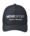 ＼P15倍 3/31まで／ 【公式】 MOVESPORT デサント クーリングキャップ ユニセックス メンズ レディース アクセサリー 小物 キャップ 帽子 トレーニング スポーツ ブランド ムーブスポーツ DESCENTE 新レーベル 2024年春夏モデル DMAXJC03