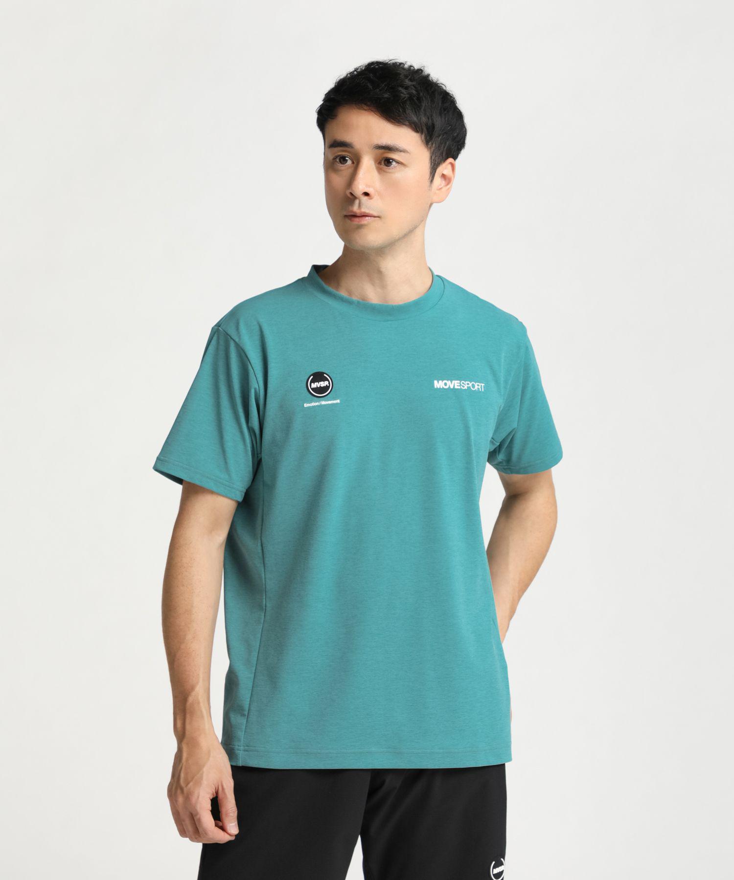 6/6限定 10％オフクーポン 【公式】【SALE/10%OFF】 MOVESPORT デサント SUNSCREEN TOUGH バックロゴ 半袖Tシャツ ユニセックス ストレッチ 吸汗速乾 サンスクリーン メンズ レディース ウェア…