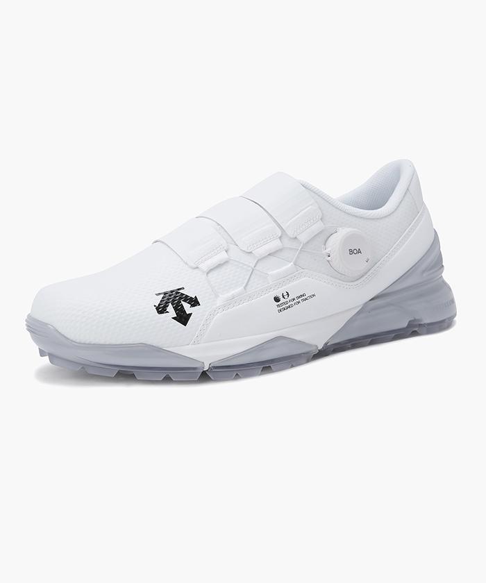 【公式】デサントゴルフ 【KOREA COLLECTION】 SPIKE LESS GOLF SHOES ゴルフシューズ ユニセックス スパイクレス トッププロ共同開発 マルチストラップ ホールド感 メンズ レディース シューズ 靴 ゴルフ おしゃれ スポーツ ブランド 2024年春夏モデル DP12ULSH23