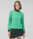 【SALE/50%OFF】【公式】ランバン スポール モックネック長袖シャツ レディース 【 吸汗/ストレッチ/UVカット 】 UPF50+ ゴルフウェア ゴル...