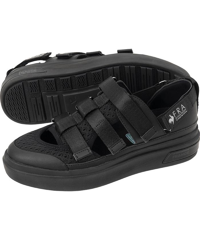 【SALE/29％OFF】【公式】ルコックスポルティフ LA セーヴル PF BLT サマースニーカー レディース 厚底 接触涼感 消臭機能 ベルトデザイン 軽量性 屈曲性 シューズ サンダル カジュアル スポーツ ブランド セール 2024年春夏モデル QL3XJC35BKのサムネイル