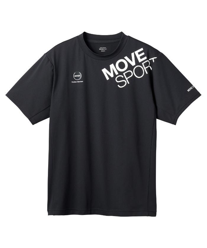 【公式】【SALE/28 OFF】 MOVESPORT デサント S.F.TECH COOL ショートスリーブシャツ メンズ ストレッチ 吸汗速乾 UVカット 半袖Tシャツ トレーニング ウェア スポーツ ブランド 新規セール 2024年春夏モデル DXC2971AT