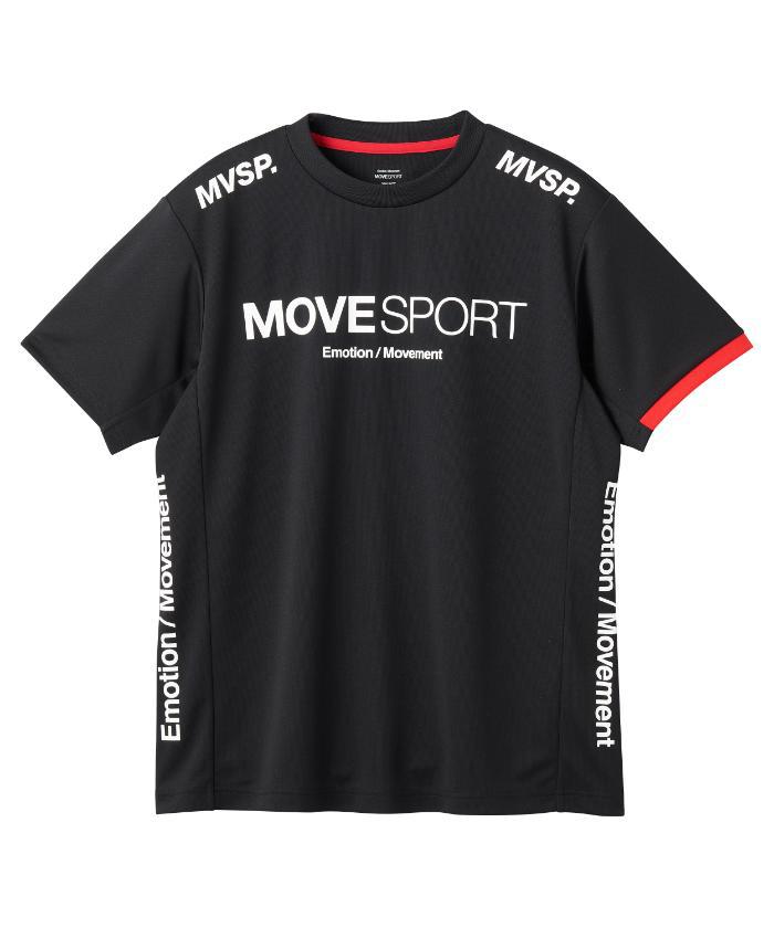 ＼P10倍☆マラソン期間限定／【公式】【SALE/5 OFF】 MOVESPORT デサント ドライメッシュ ショートスリーブシャツ メンズ 吸汗速乾 半袖Tシャツ トレーニング トレーニングウェア スポーツ ブランド 2024年春夏モデル DXC2974AT