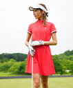 【公式】【SALE/30%OFF】 ランバン スポール Aラインワンピース【 サンスクリーン 吸汗速乾 UVカット 】 レディース ゴルフウェア ゴルフ ワンピ...