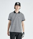 【公式】【SALE/37%OFF】マンシングウェア 先染めボーダークレリックカラー 半袖ポロシャツ メンズ 吸汗速乾 クーリング機能 サンスクリーン ストレッチ UVカット ゴルフ ウェア シャツ スポーツ ブランド 2024年秋冬モデル MG4FHS52M
