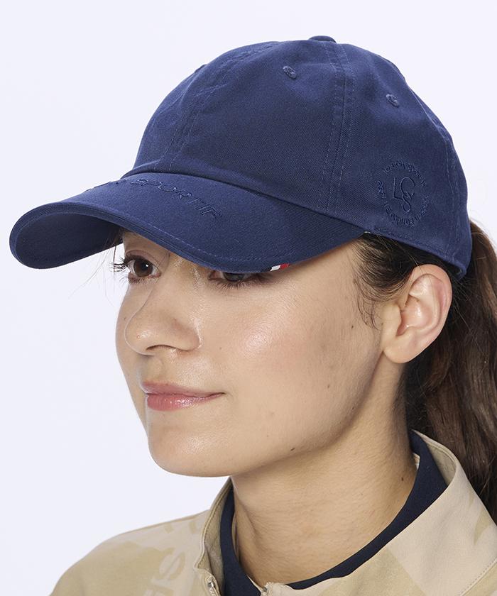 【公式】 ルコックスポルティフ ゴルフ ロゴキャップ レディース 撥水 部分吸汗速乾 帽子 キャップ ア..