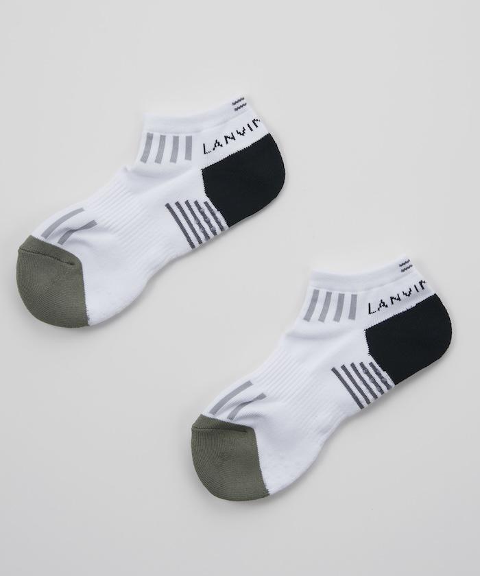 【SALE/20％OFF】【公式】ランバン スポール アンクル丈ソックス 【足底パイル / ...