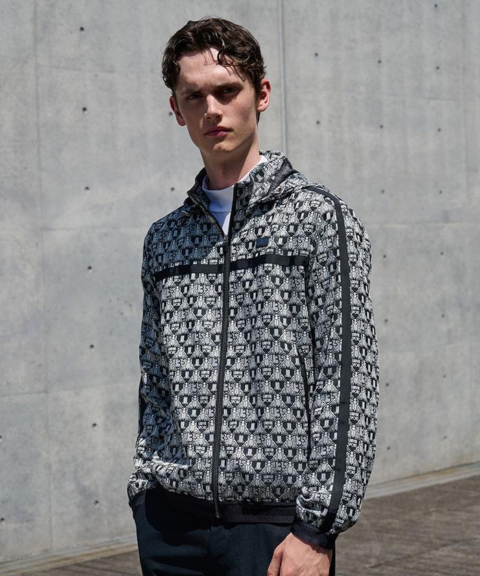 【公式】 ランバン スポール 【135周年】 ジャカードブルゾン メンズ 撥水 UVカット ゴルフ おしゃれ スポーツ ブランド ジャケット ウェア 2024年秋冬モデル VG4FWB21M