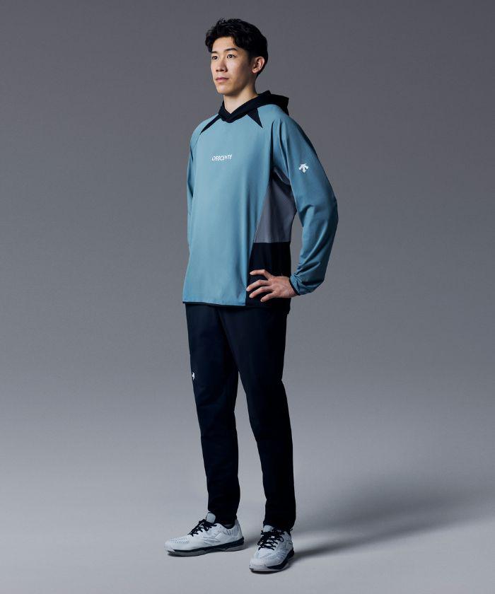 【公式】 デサント 【VOLLEYBALL】 ウォームアップジャケット メンズ レディース ストレッチ バレーボール バレー スポーツ ブランド ジャージ スウェット ウェア 2024年秋冬モデル DV4FJK01U