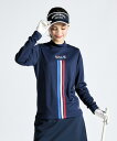 【SALE/30%OFF】【公式】マンシングウェア モックネック 長袖シャツ レディース 吸汗 ストレッチ ゴルフウェア ゴルフ シャツ ウェア おしゃれ スポ...