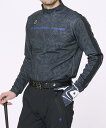 【公式】【SALE/10%OFF】 ルコックスポルティフ ゴルフ 【ストレッチフォーサー】 ハイネック 長袖シャツ メンズ ストレッチ 保温 UVカット 裏起毛...