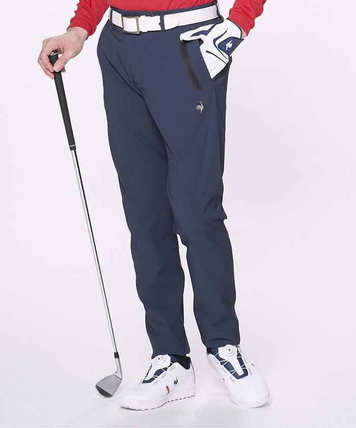 【SALE/30％OFF】【公式】ルコックスポルティフ ゴルフ 【ストレッチフォーサー】 裏起毛ツイル メンズ 撥水 保温 UVカット ウエストストレッチ ゴルフウェア ロングパンツ 新規セール スポーツ ブランド LG4FLP03M 2024年秋冬モデル