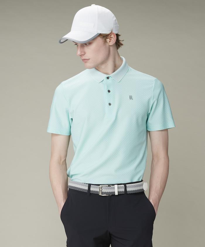 【公式】 ランバン スポール トリコット半袖ポロシャツ メンズ ストレッチ UVカット ゴルフウェア ゴルフ ウェア おしゃれ スポーツ ブランド 2024年秋冬モデル VG4FHS13M