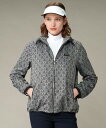 【公式】【SALE/20%OFF】 ランバン スポール 【135周年】 ジャカード ブルゾン レディース 撥水 UVカット ゴルフ おしゃれ 新規セール スポー...