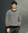 【SALE/27%OFF】【公式】ランバン スポール クルーネックセーター メンズ ゆったりシルエット ゴルフウェア ゴルフ おしゃれ スポーツ ブランド 防寒 セーター ニット ウェア 2024年秋冬モデル VG4FST51M