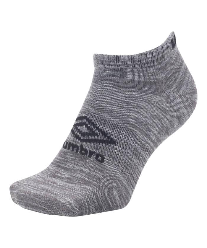 【公式】 アンブロ UMBRO 3足組アンクルソックス つま先 踵 補強入り 土踏まずサポ...
