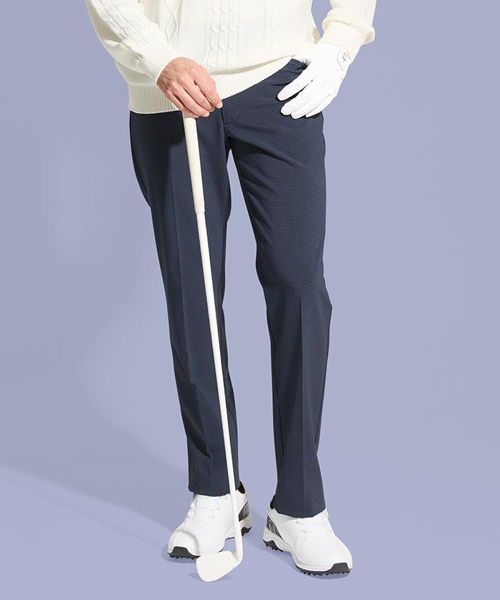 【11/22-11/25 P10倍・10％OFFクーポン】【公式】マンシングウェア 360°ストレッチギンガムチェックLポケットパンツ メンズ 2WAYストレッチ ゴルフウェア ゴルフ おしゃれ スポーツ ブランド ロングパンツ ズボン ウェア MG5SLP21M 2025年春夏モデル