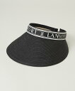 【公式】【SALE/30%OFF】 ランバン スポール ペーパークリップバイザー 【 部分UVカット 】 レディース ゴルフ サンバイザー 帽子 アクセサリー 小物 おしゃれ ゴルフウェア スポーツ ブランド セール 2024年春夏モデル VLX0356C7