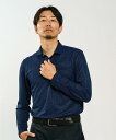 【公式】【SALE/30%OFF】 ランバン スポール モノグラム柄エンボス 長袖ポロシャツ メンズ 【 SUNSCREEN / 吸汗速乾 / UV 】 サンス...