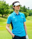 【公式】【SALE/30%OFF】 ランバン スポール 半袖鹿の子シャツ メンズ 吸汗 ストレッチ UVカット サンスクリーン ゴルフ ポロシャツ シャツ ゴル...