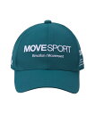 期間限定クーポン【SALE/20%OFF】【公式】MOVESPORT デサント コットンライクキャップ ユニセックス メンズ レディース サイズ調節可 部分抗菌防臭トレーニング キャップ 帽子 小物 スポーツ ブランド 2025年春夏モデル ST5SCP00U