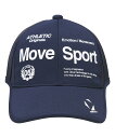 【公式】MOVESPORT デサント バックメッシュキャップ ユニセックス メンズ レディース サングラスホルダー 部分抗菌防臭 サイズ調節可 トレーニング キャップ 帽子 小物 スポーツ ブランド 2025年春夏モデル ST5SCP02U