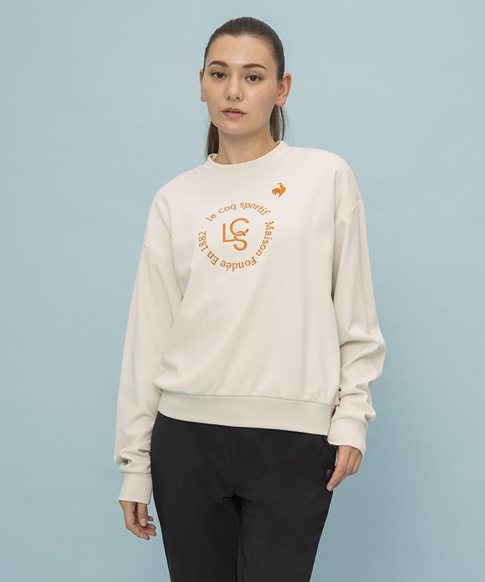 【公式】【SALE/29%OFF】 ルコックスポルティフ ヒートナビ ライトクルーネックスウェット レディース 吸汗 ストレッチ 光吸収発熱 UVカット 長袖シャツ 池田エライザ着用 トレーニングウェア 新規セール ブランド 2024年秋冬モデル LT4FLT02L