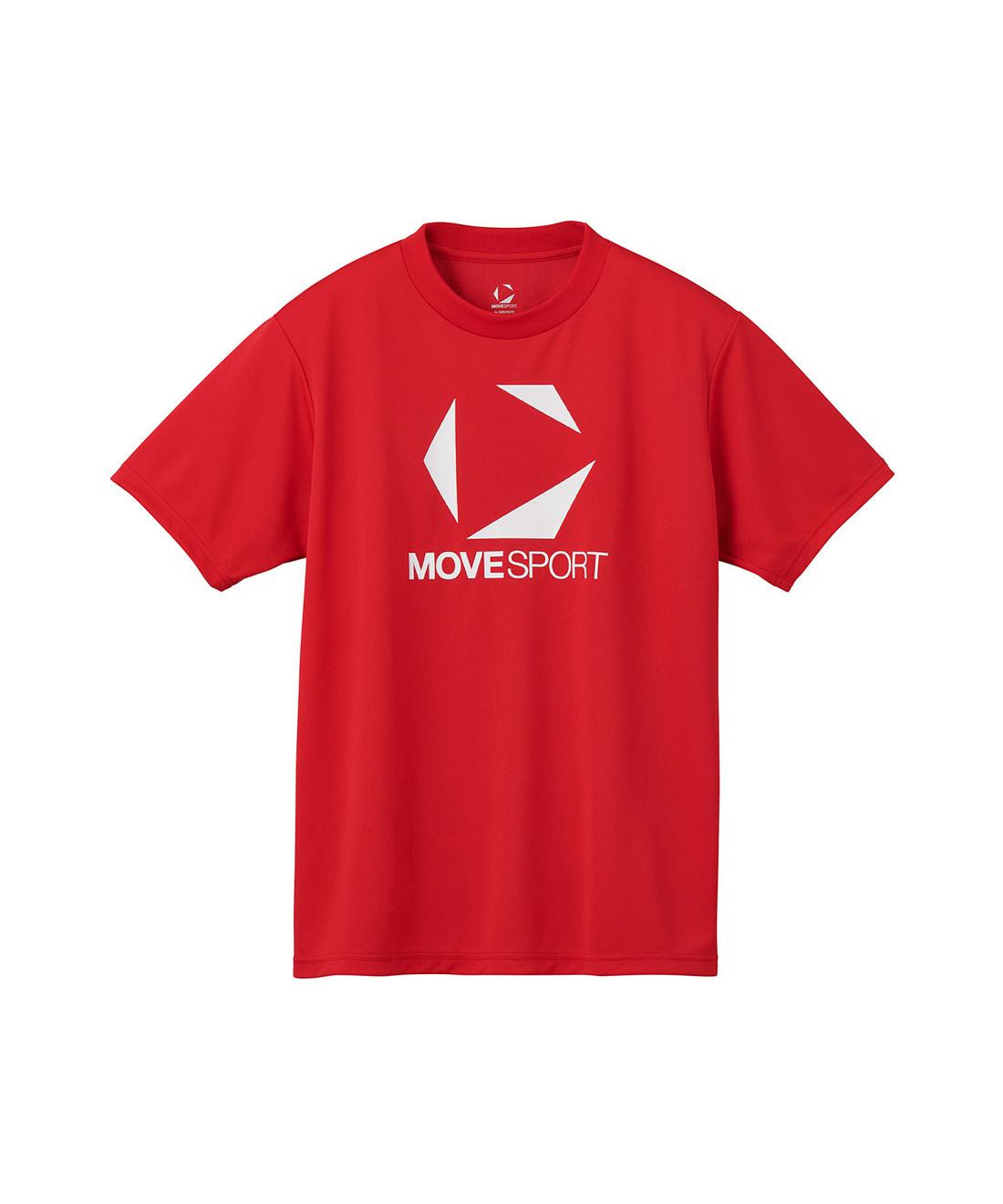【公式】 MoveSport デサント ショートスリーブシャツ メンズ 男性 吸汗速乾 UVカット UPF15 半袖シャツ Tシャツ ウェア トレーニング スポ...