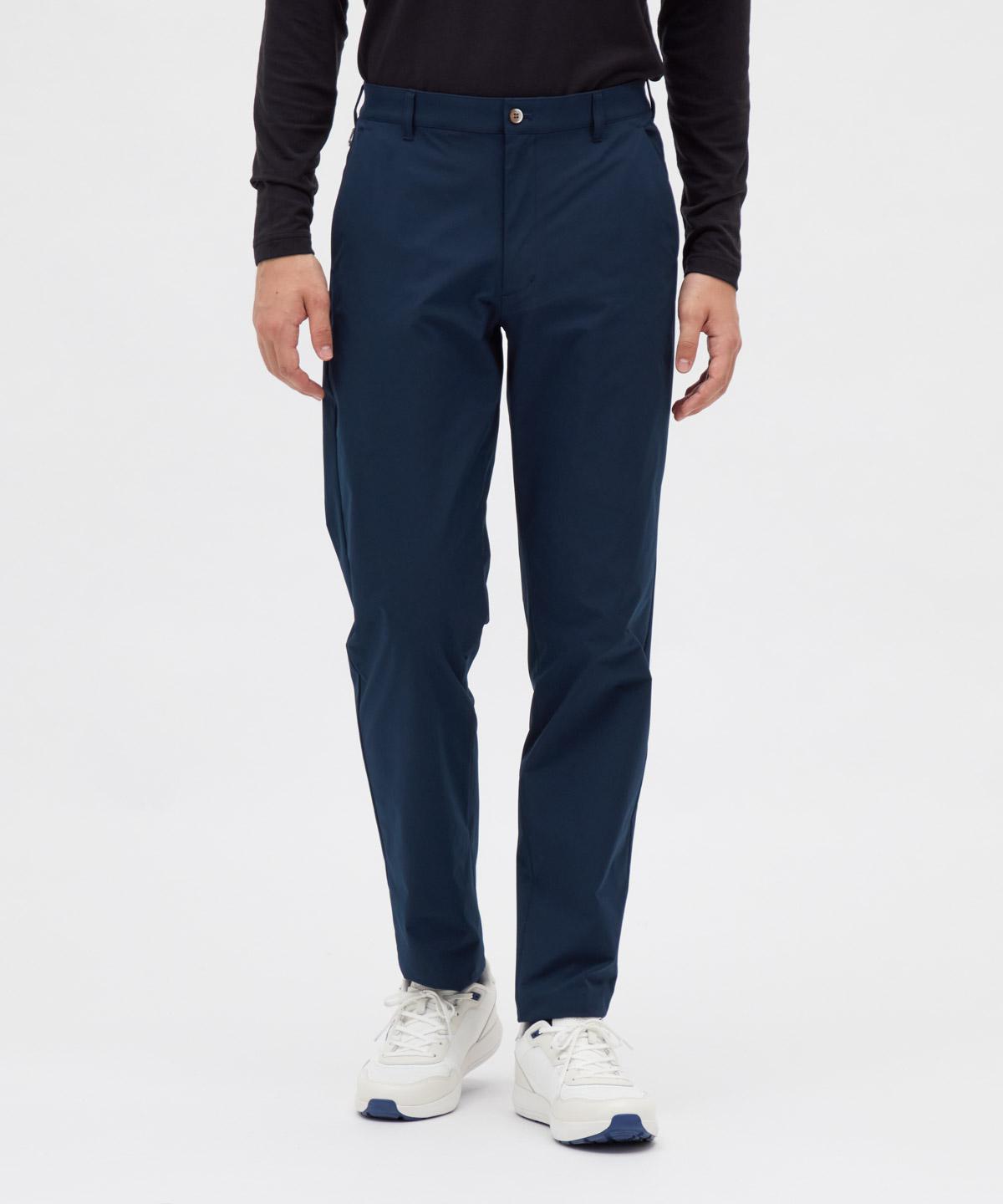 【11/22-11/25 P10倍・10％OFFクーポン】【公式】マンシングウェア ワンポイント刺繍 フルレングスパンツ メンズ 男性 ストレッチ ロングパンツ ボトムス ゴルフ ウェア おしゃれ スポーツ ブランド MG5SLP81M 2025年秋冬モデル