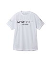 【公式】 MoveSport デサント ライトメッシュ 半袖シャツ メンズ 男性 吸汗速乾 メッシュ素材 ベタつき軽減 Tシャツ ウェア トレーニング スポーツ ブランド 2025年春夏モデル ST5SHT11M
