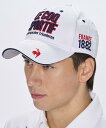 【公式】ルコックスポルティフ ゴルフ 定番ロゴキャップ メンズ 男性 UVカット UPF50 ティー差し付き サイズ調節可能 キャップ 帽子 小物 おしゃれ スポーツ ブランド 2025年春夏モデル LG5SCP00M