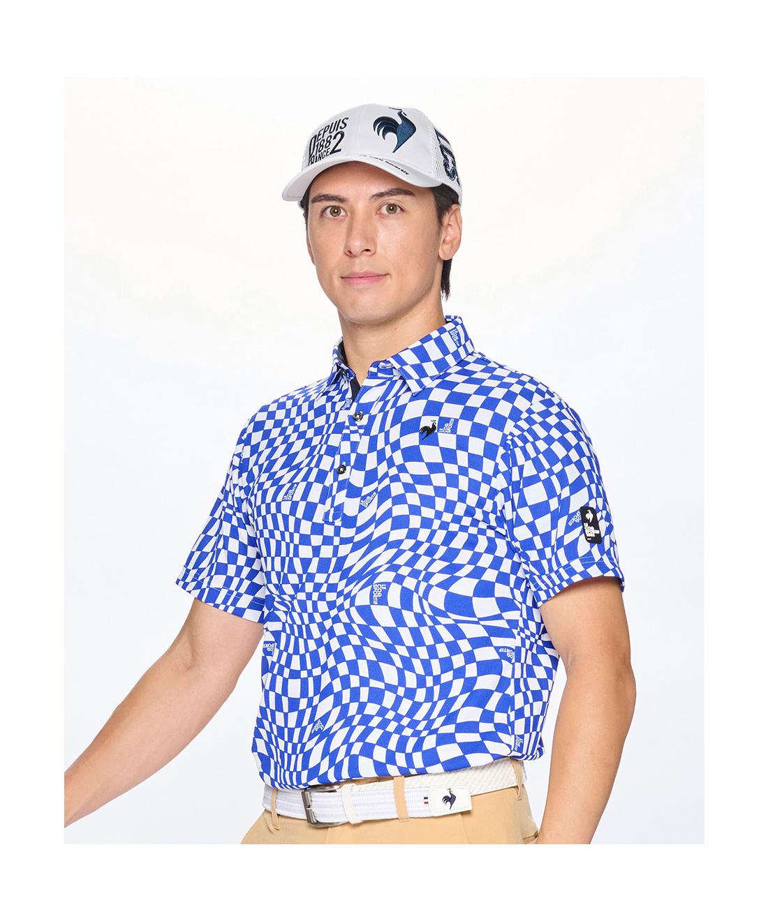 【SALE/29％OFF】【公式】ルコックスポルティフ ゴルフ VICHYチェック半袖シャツ メンズ