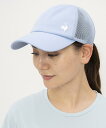 【SALE/19%OFF】【公式】ルコックスポルティフ テニス バックメッシュポニーテールキャップ レディース 女性 部分通気 サイズ調節可 帽子 小物 ウォーキング トレーニング スポーツ ブランド 2025年春夏モデル LN5SCP30L