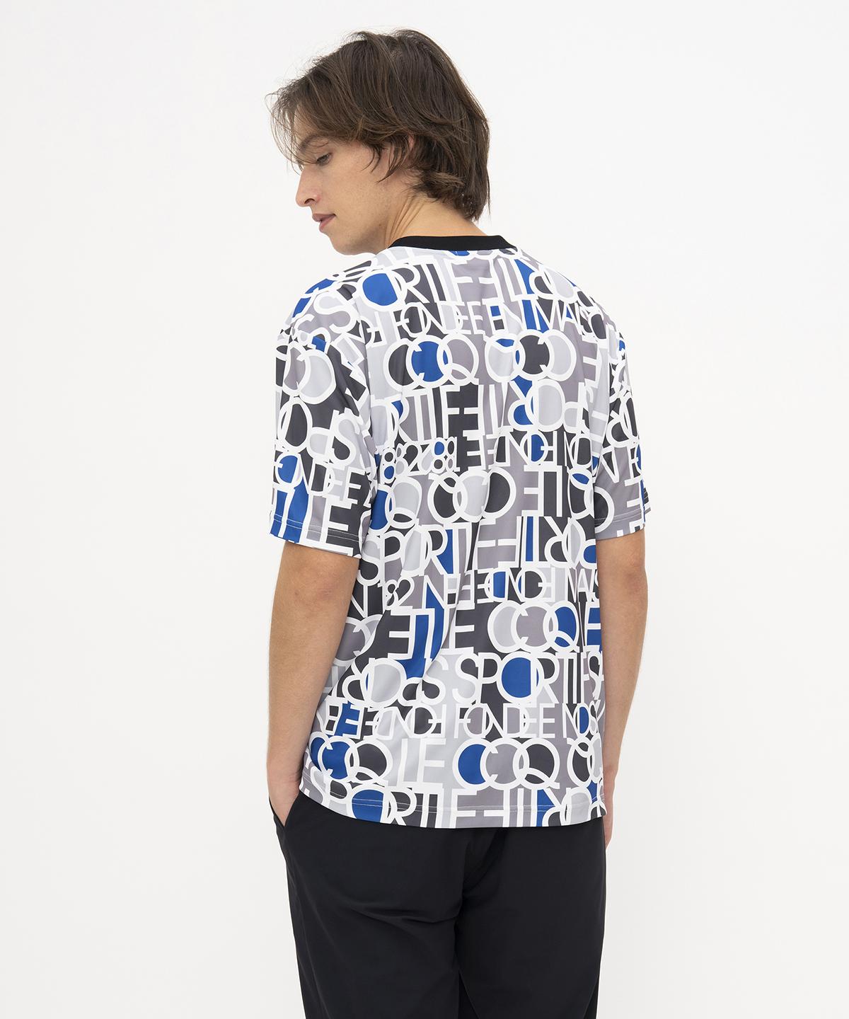 【楽天スーパーSALE 40%OFF】 【公式】 ルコックスポルティフ グラフィックシャツ メンズ 男性 吸汗速乾 UVカット 遮熱 クーリング効果 サンスクリーン 半袖シャツ Tシャツ ウェア トレーニング スポーツ ブランド LT5SHT04M