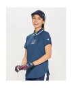 【公式】【SALE/11%OFF】ルコックスポルティフ ゴルフ 襟付き半袖シャツ レディース 女性 吸汗速乾 ストレッチ UVカット サンスクリーン レギュラー...