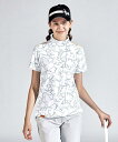 【公式】【SALE/30%OFF】 マンシングウェア 【ENVOY】 SUNSCREEN ペンギンプリント ハイネック半袖シャツ レディース UVカット 遮熱 ...