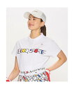 【公式】【SALE/10%OFF】ルコックスポルティフ ゴルフ 半袖ポロシャツ レディース 女性 ワイドシルエット 吸汗速乾 部分通気 ストレッチ UVカット ...