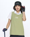 【SALE/30%OFF】【公式】ルコックスポルティフ ゴルフ ベスト レディース 女性 2WAYストレッチ 撥水 UVカット UPF50+ サンスクリーン 薄手 ウェア ゴルフ おしゃれ スポーツ ブランド 2025年春夏モデル LG5SVE80L